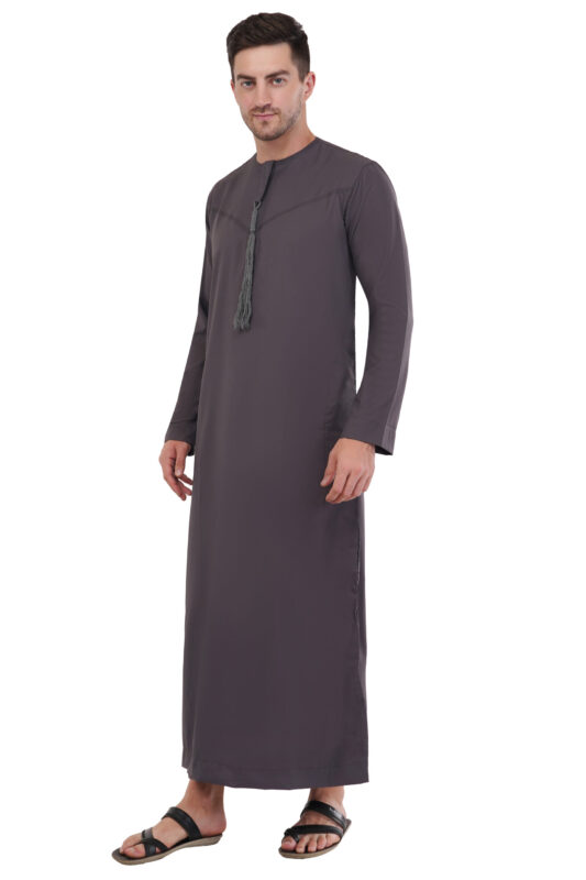 Men's Arabian Omani Jubba Thobe - Traditional Middle Eastern & Design Robe